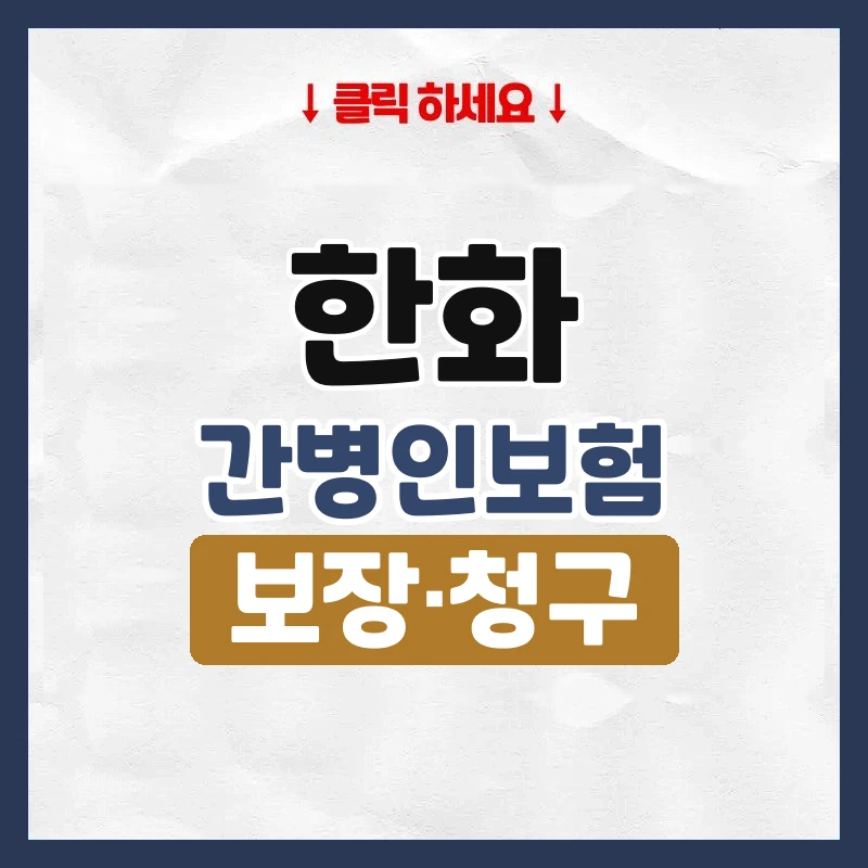 한화간병인보험