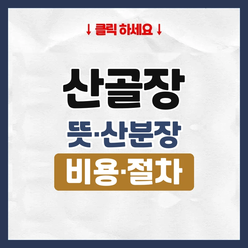 산골장